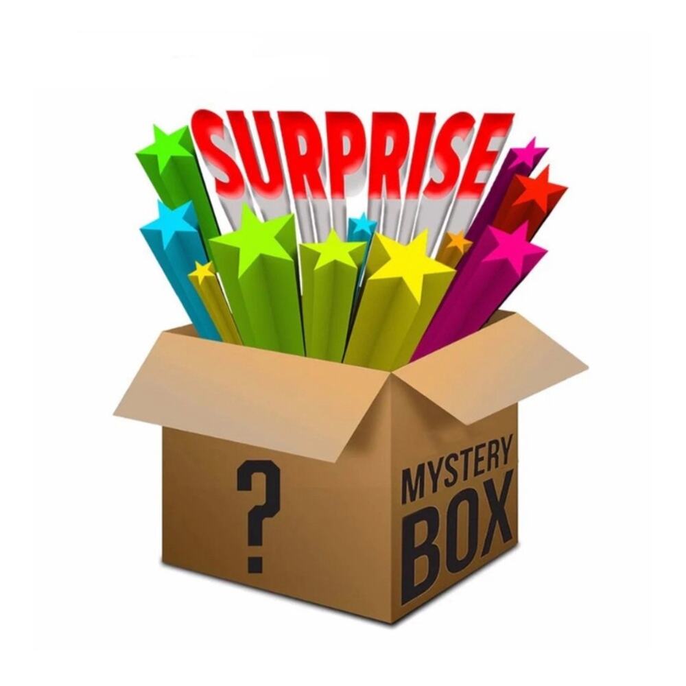 Women’s size large Mystery box will contain 5-10‎ pieces